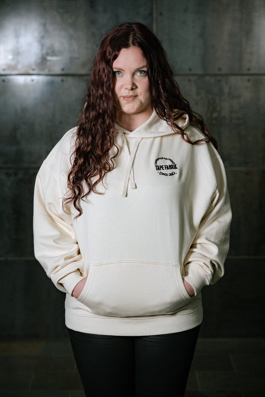 Tapefabrik Crew Hoodie White