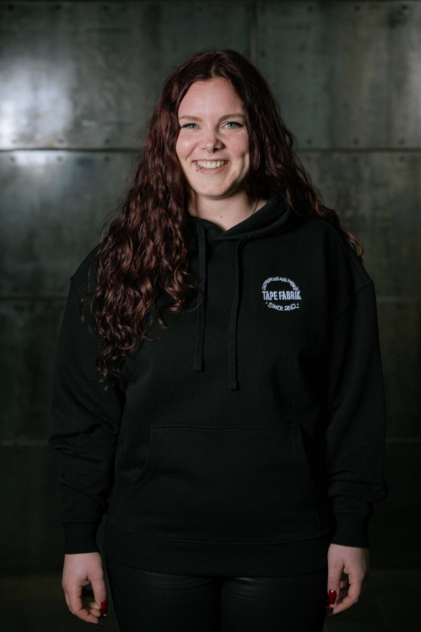 Tapefabrik Crew Hoodie Black