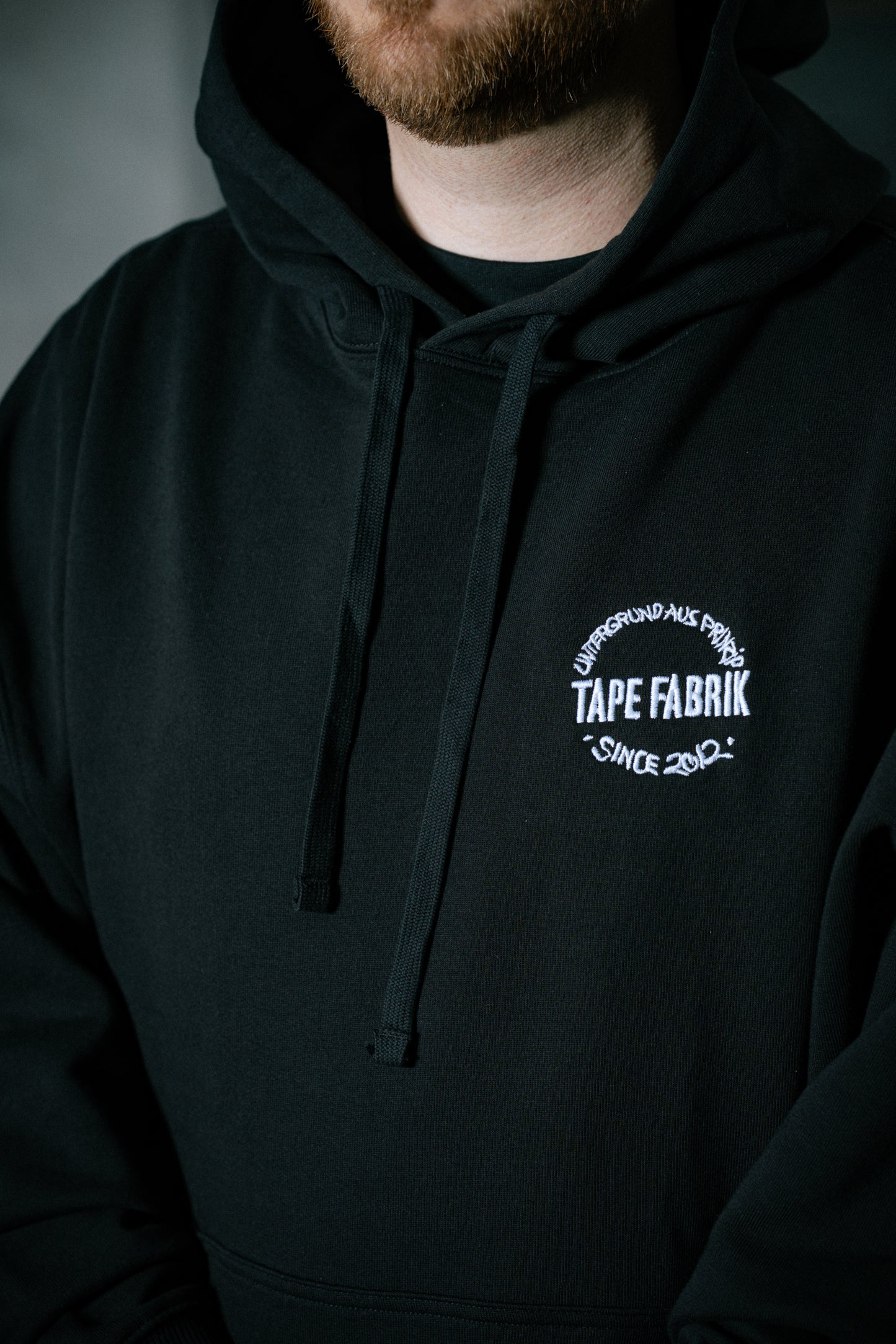 Tapefabrik Crew Hoodie Black