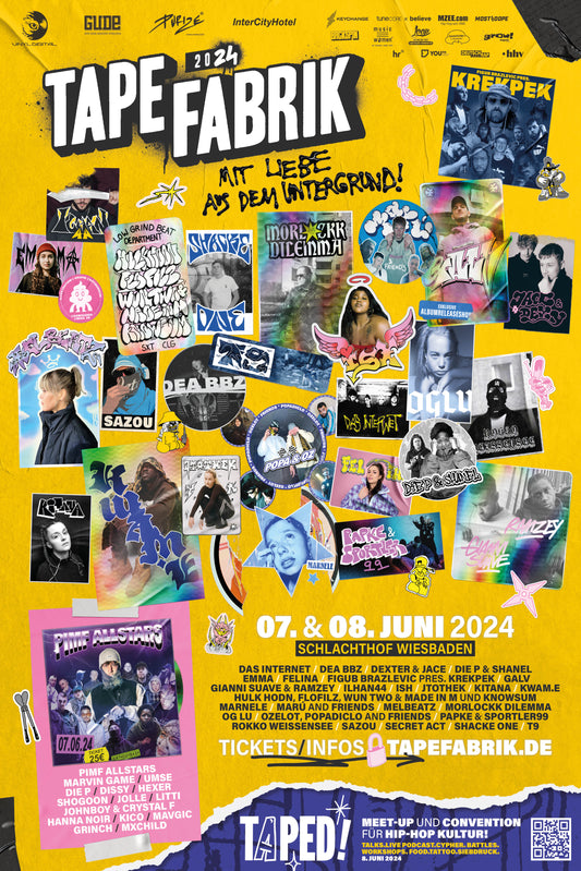 Tapefabrik Plakat 2024