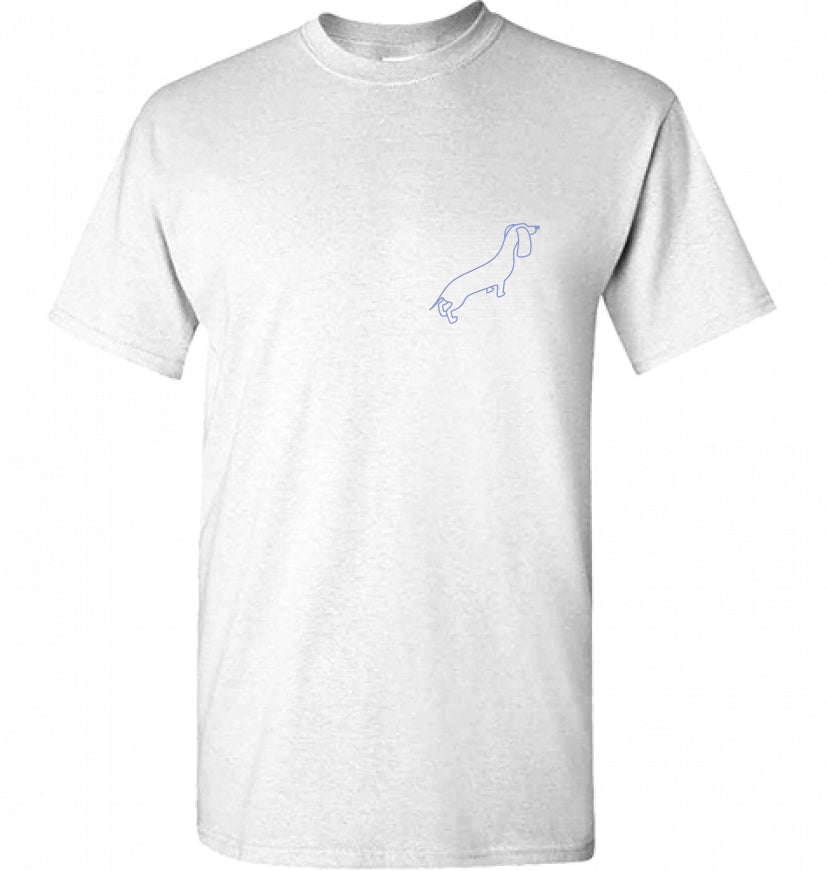 Beats im Block - Weiß - Flieder Druck