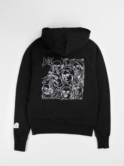 Taby Pilgrim & Liser - Hoodie: ja (schwarz)