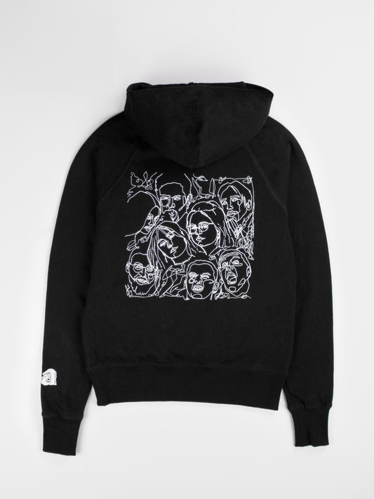 Taby Pilgrim & Liser - Hoodie: ja (schwarz)