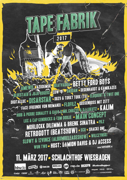 Tapefabrik Plakat 2017