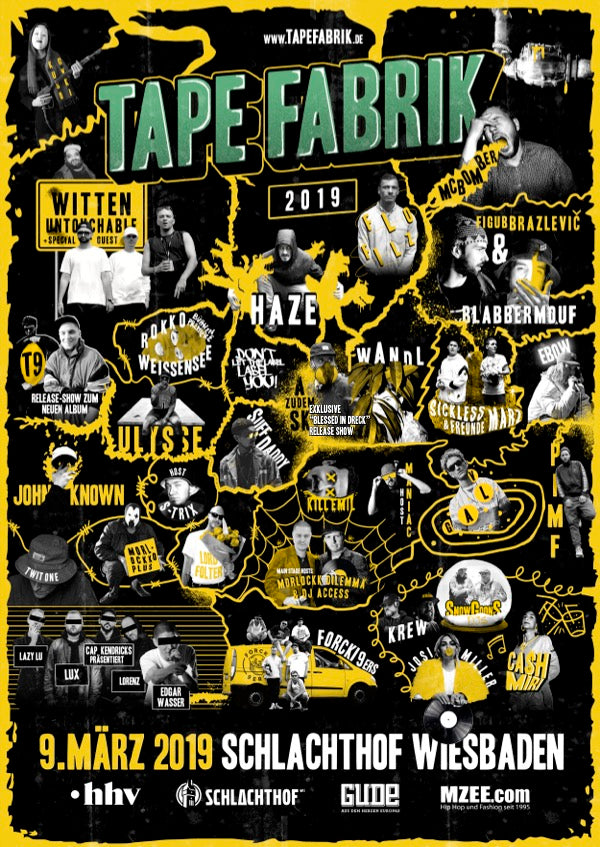 Tapefabrik Plakat 2019