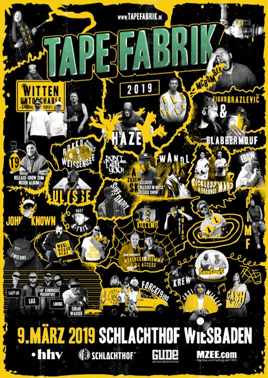 Tapefabrik Plakat 2019