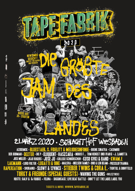 Tapefabrik Plakat 2020