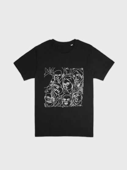 Taby Pilgrim & Liser - Shirt: ja (schwarz)