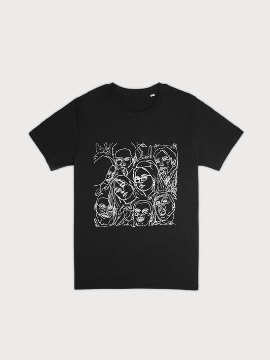 Taby Pilgrim & Liser - Shirt: ja (schwarz)