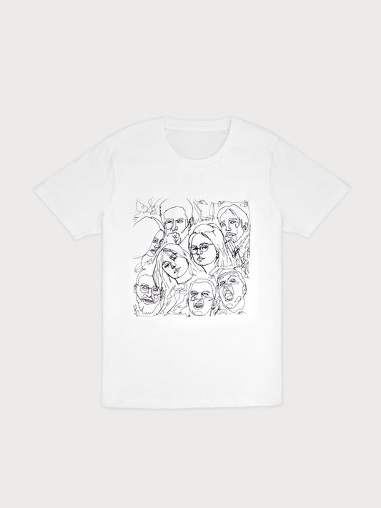 Taby Pilgrim & Liser - Shirt: ja (weiß)